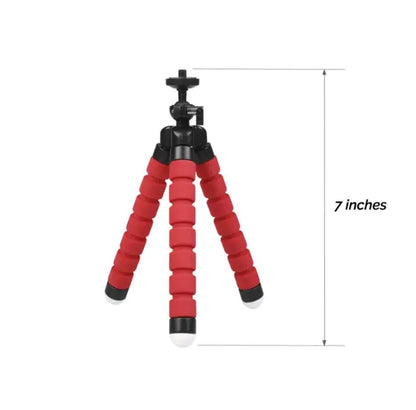 Flexible Small Octopus Mount Mini Tripod Bluetooth Remote Stand Holder